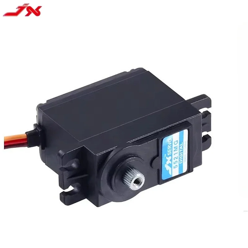 JX Servo PDI-5521MG 20KG Servo High Precision Metal Gear Digital Standard Servo For RC Airplane Aircraft Glider Boat 1/10Car Toy