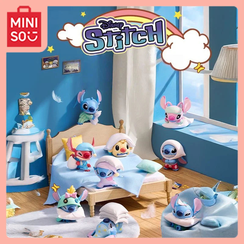 

MINISO Kawaii аниме мультфильм стиль подушка бой серии аксессуар слепая коробка подарок на день рождения девушка студент праздничные подарки