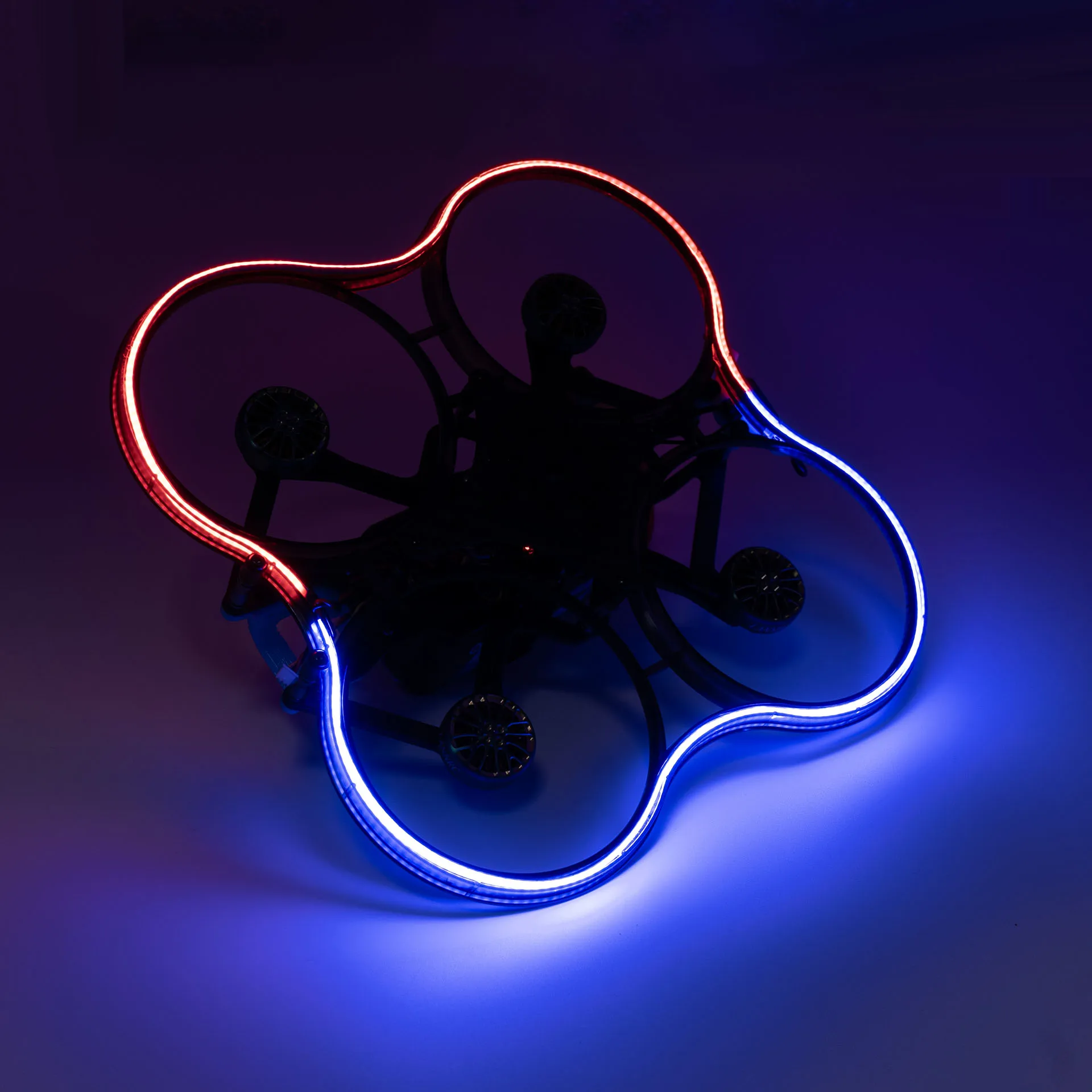 HPXGRC LED Red/Green/Pink/Blue Strip (Plug & Play) No Soldering Required, Suitable for FPV Drone DIY Parts