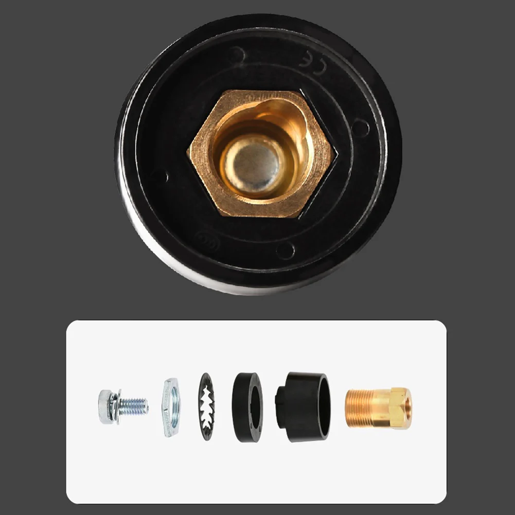 

2 шт. быстрая установка для разъемов панели сварочного кабеля TIG DJK1025 200 А розетка для профессиональной настройки сварки