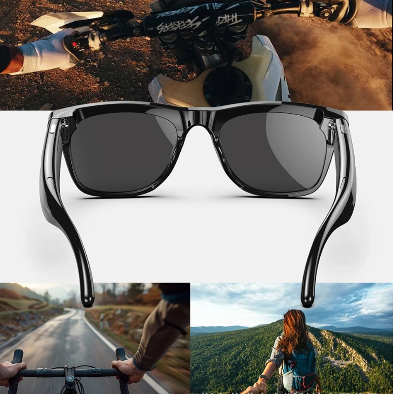 

HD AI Smart Glasses Chat GPT 100MP Камера Bluetooth Вызов 260 мАч Батарея Голосовой помощник Контрольные очки для мужчин Женские очки