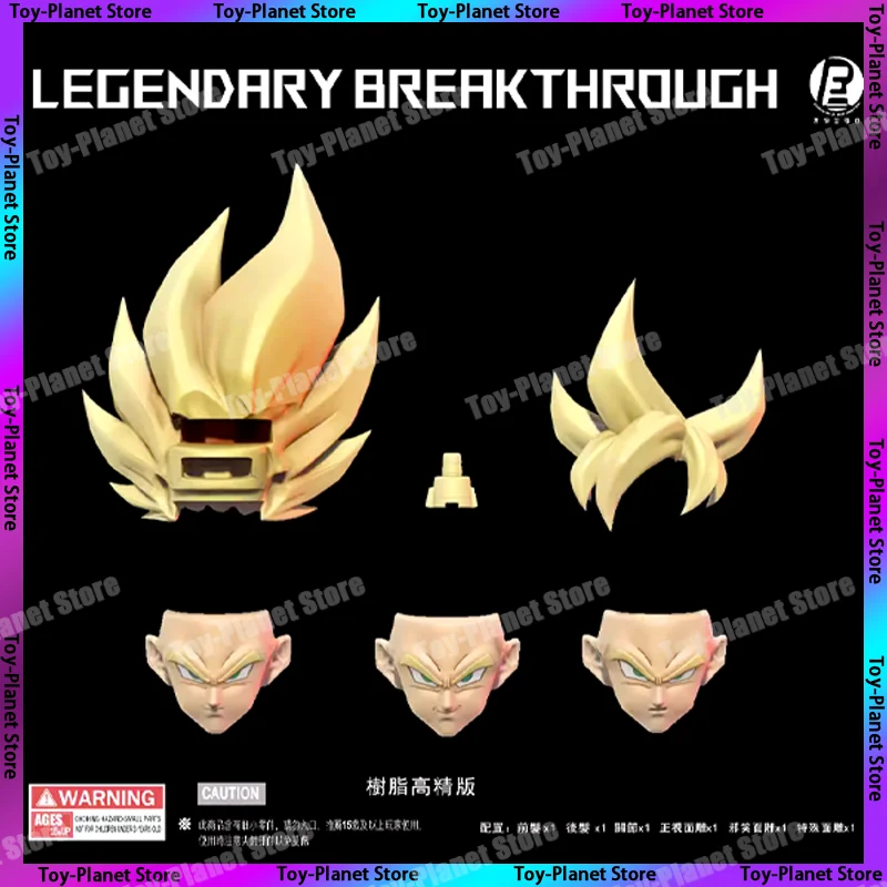 

RECUSTOM Dragon Ball Z S.H.Figuarts SHF SSJ Awakening Son Goku Super Saiyan Head Sculpt Accessories Anime Action Figures Toys