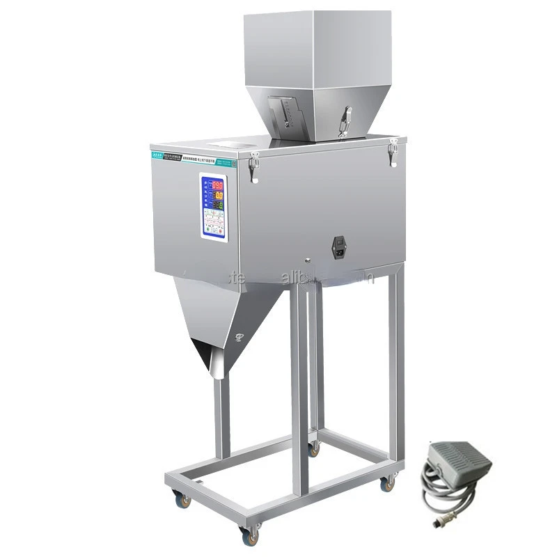 Intelligent 3000g coffee bag packaging machine/coffee weighing and filling machine