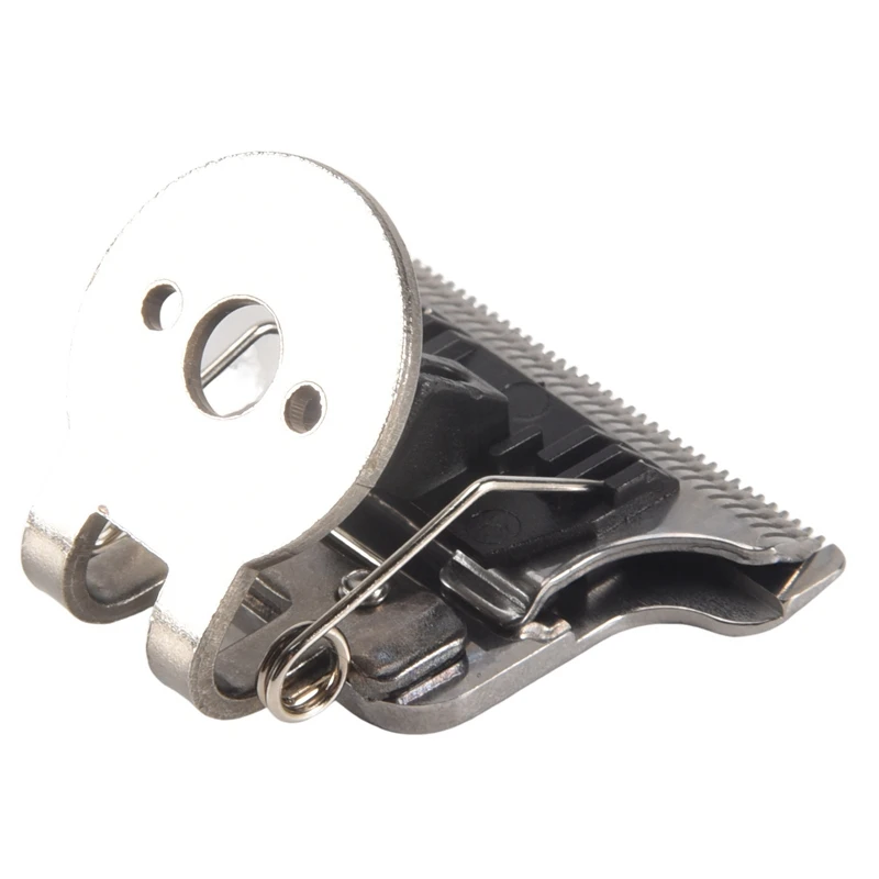ABBR T-Shaped Hair Clipper Blade with Stand T9 Blade Trimmer Replacement Head Replacement Clipper Head Silver
