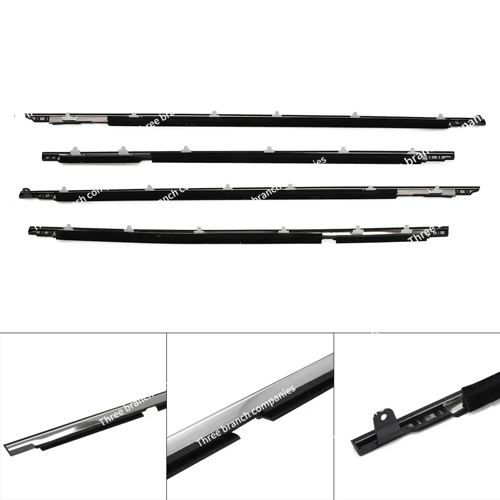 

Car Door Window Glass Moulding Trim Weatherstrip Seal Belt For Land Cruiser LC80 FZJ80 LX450 75710-60021 1990-1998 Weather Strip