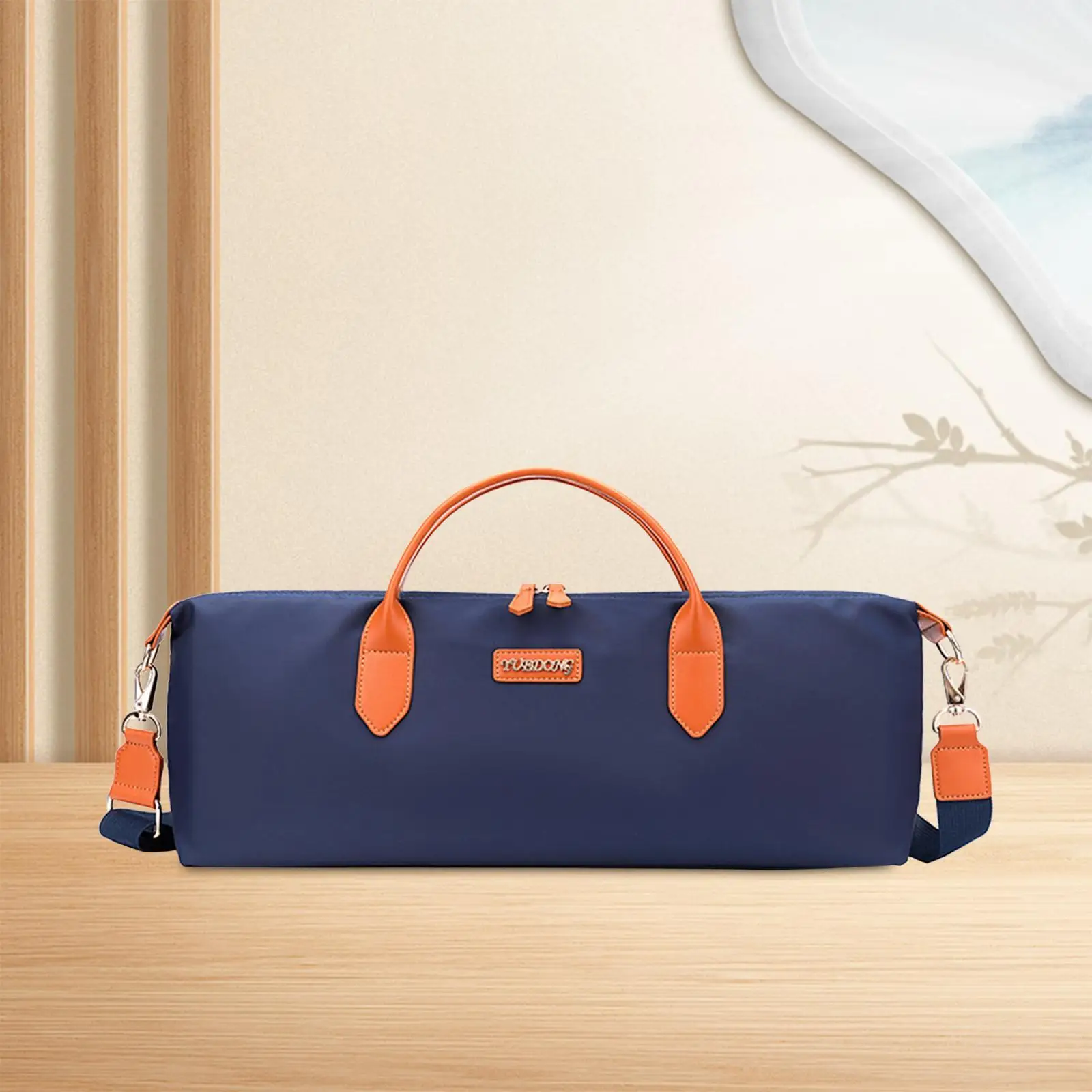Handheld Flute Storage Bag Versatile Wear Resistant Lightweight 16/17 Hole Flute Bag 50x20x7cm Adjustable Shoulder Strap