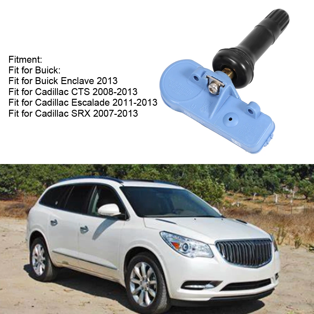 Sensores de monitoramento de pressão dos pneus 22853740 13581561   Adequado para Buick Enclave