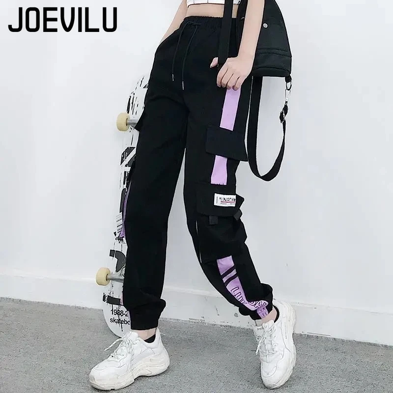 Cargo Pants Women\'s Loose Straight Sweatpants Leg Ankle Casual Pants Joggers Streetwear Outfits Fashion Hip Hop Sports Trousers