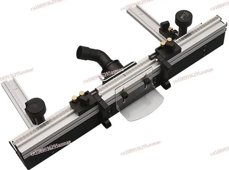 

Woodworking Router Flip Mount Modification Fence - DIY T-Slot Slide Rail for Engraver Milling Machine Trimmer