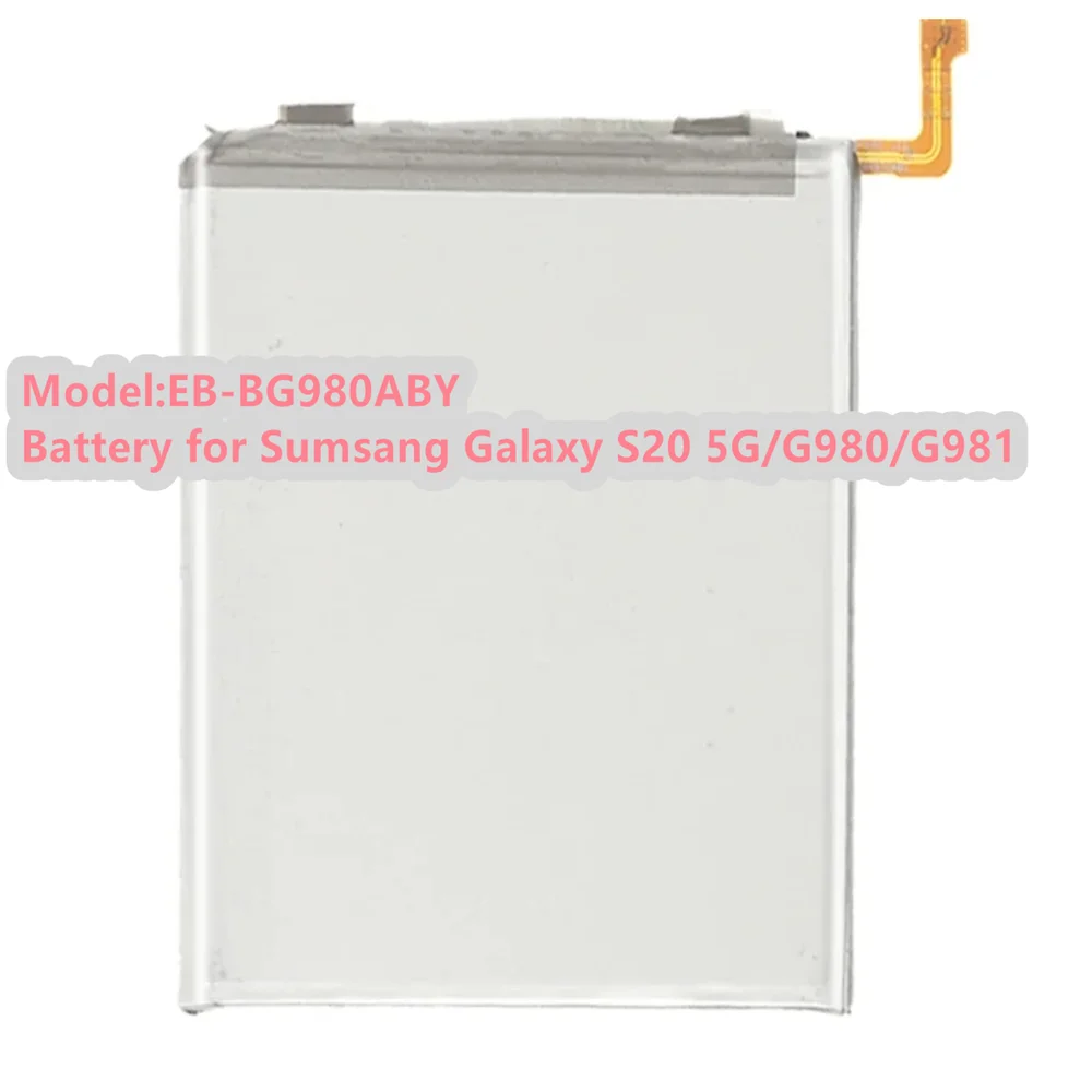 Battery EB-BG980ABY for Samsung Galaxy S20 5G/G980/G981 brand new 4000mAh Replacement