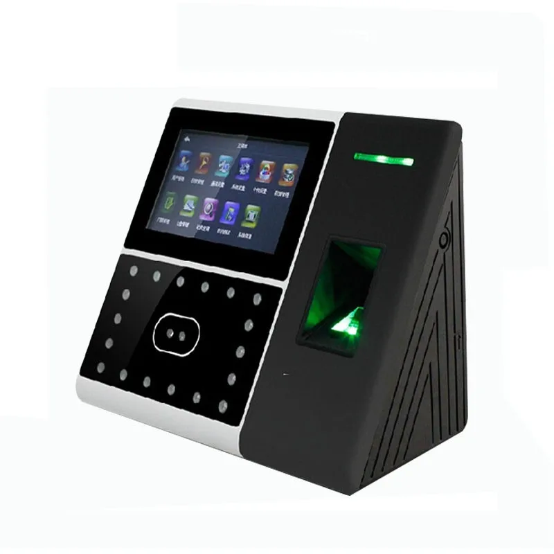 ZK Teco IFace 302 얼굴 인식 생체 지문 단말기 출퇴근 관리 시스템 RFID ID 카드 도어 액세스 제어 포함