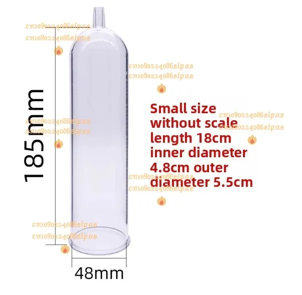 

Large Medium Small Vacuum Negative Pressure Cupping Cup Extension Adapter Health Bottle Long
