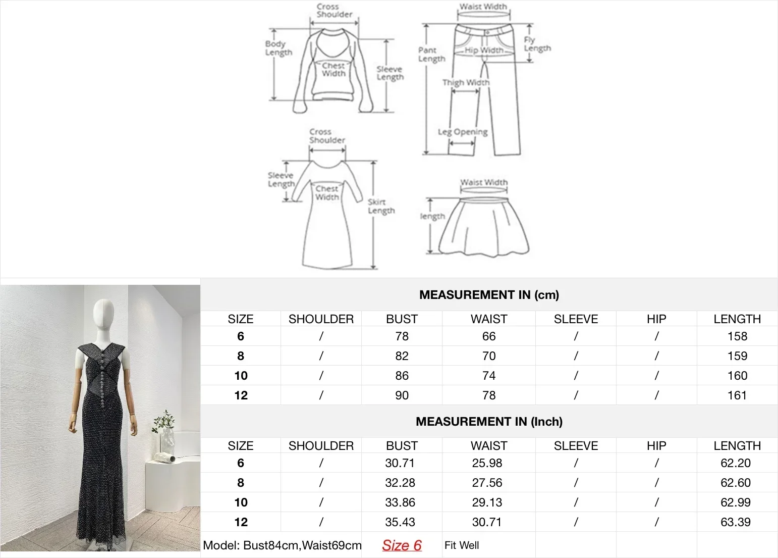 女性のためのダイヤモンドメッシュのマキシドレス,非対称,カットアウトデザイン,高品質,黒,パーティー用,新しい,2022