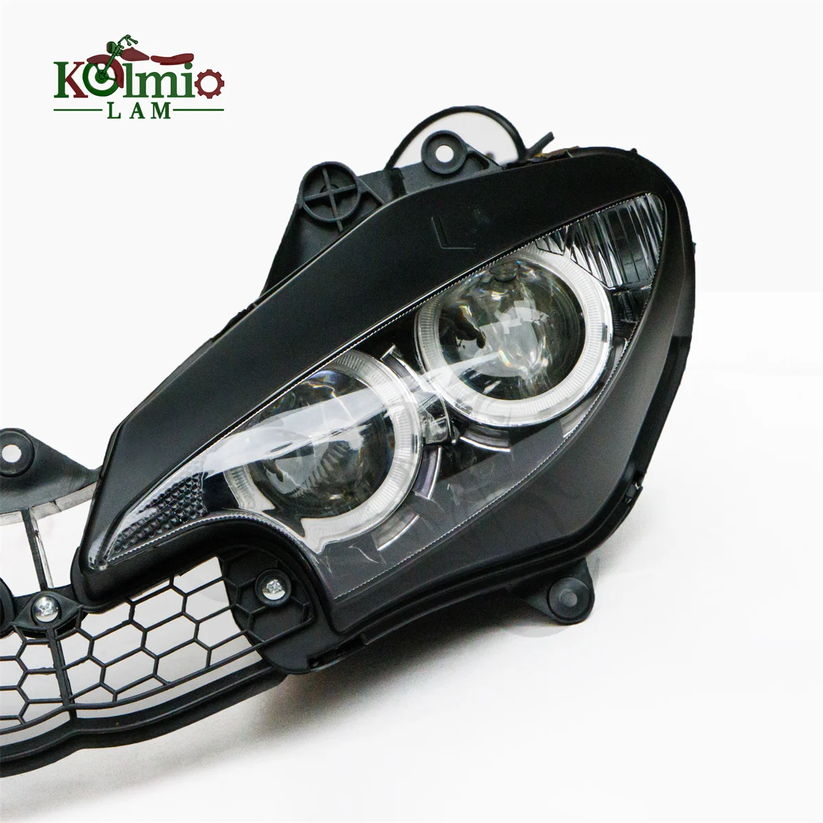 Fit for YAMAHA 2003 - 2005 YZF-R6 Motorcycle Demon Angel Eye HID Projector Headlight YZF R6 2004