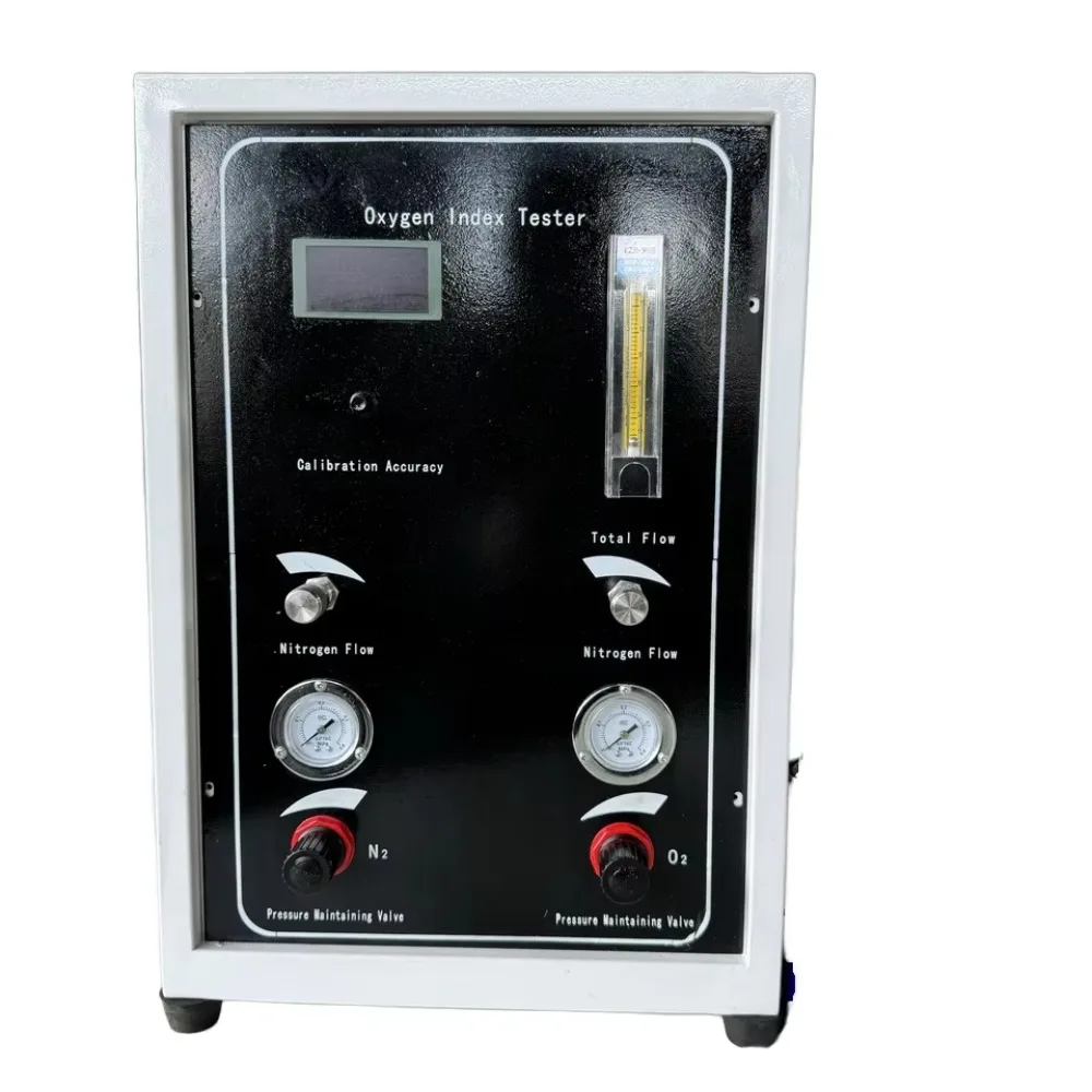 Electronic Oxyn Index Analyzer Plastic Testing Machine for Gas Application 220V Warranty 1 Year