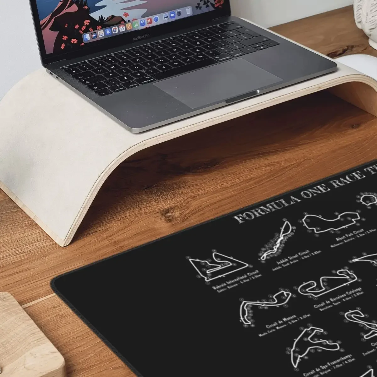 F1 Race Tracks Large Mouse Pad Computer Keyboard Mouse Mat Gamer PC Laptop Desk Mat Office Accessories Table Mats