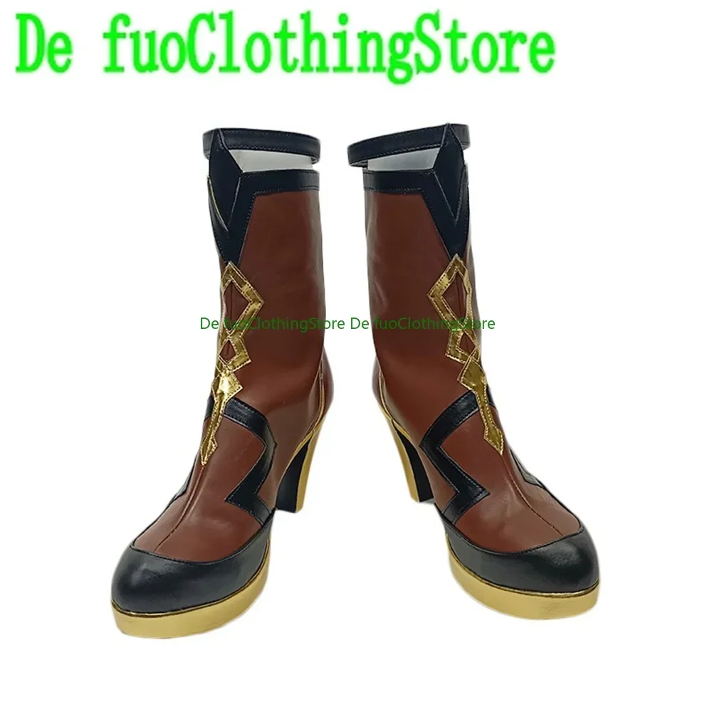 Honkai Impact 3 Eden Cosplay Shoes Boots Game Anime Halloween Christmas DefuoClothing Shoes Store