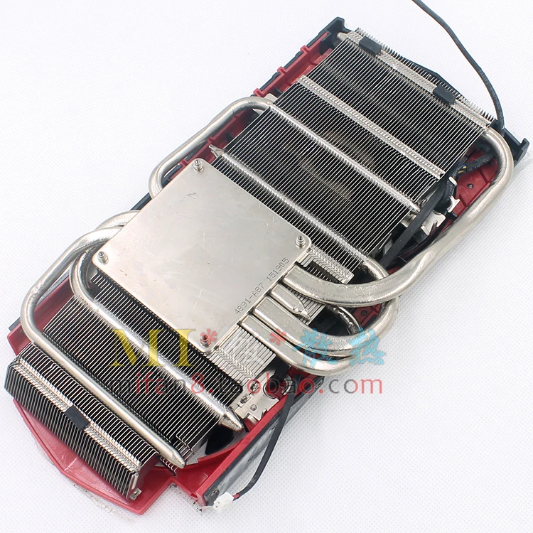 Freight free MSI GTX 980Ti GAMING Hole pitch 58 * 58mm 6 heat pipe dual fan 4-pin graphics card radiator