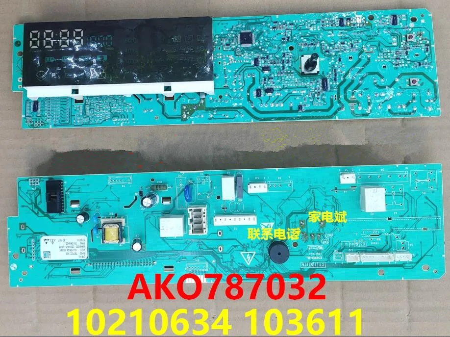 

Новая компьютерная плата для стиральной машины AUCMA XQG80-100-B1426G AKO787032 10210634 103611, аксессуары для стиральной машины