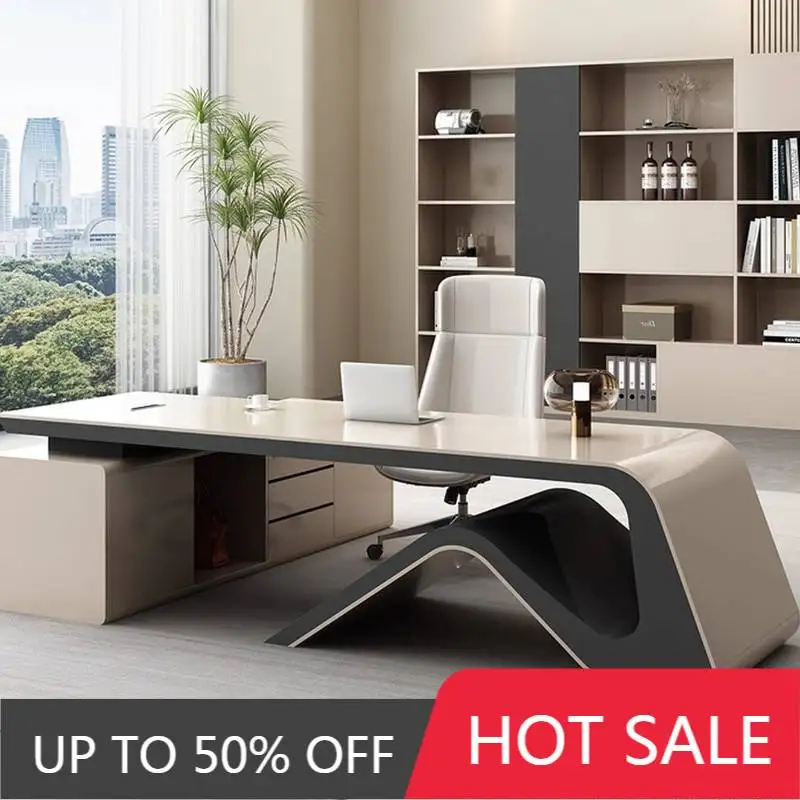 Drawers Big Executive Office Desk Strong Storage Cheap Modern Executive Office Desk Luxury Study Tisch Small Spaces Furniture