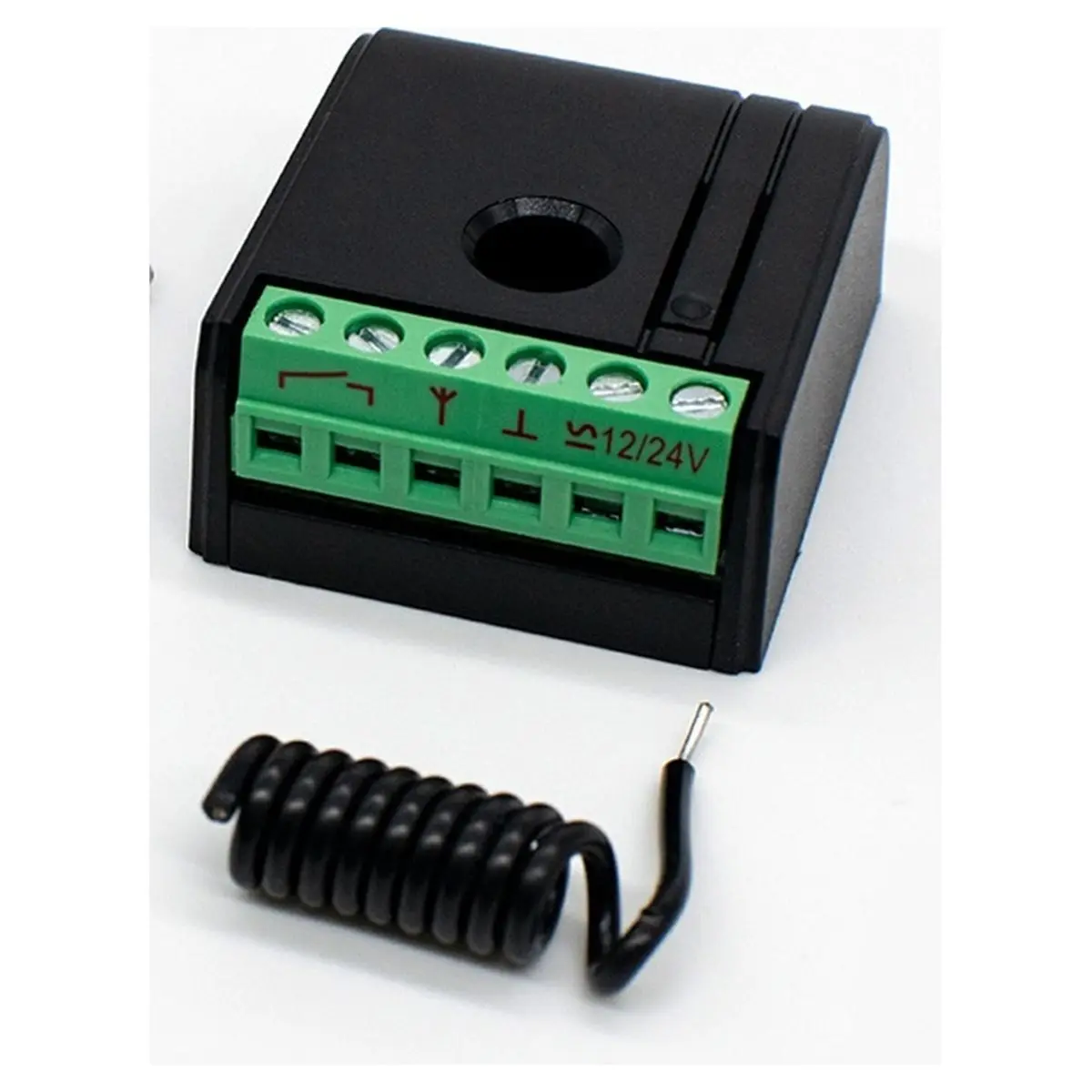 433.92MHz 12-24V DC/AC Relay 1 Channel Receiver Compatible Fixed Code & Rolling Code Remote Switch