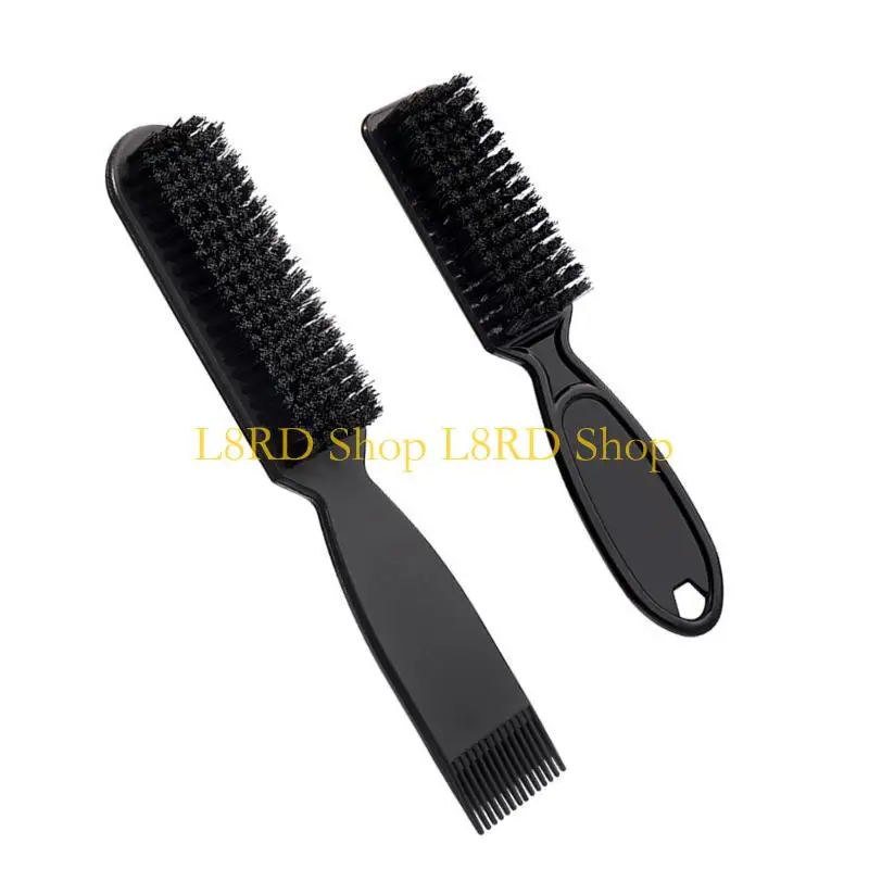 L8RD 2 Pcs Beard Cleaning Brush Beard Styling Brush Shaving Tool Mustache Brushes Hair Cleaning Brush for Father Husband