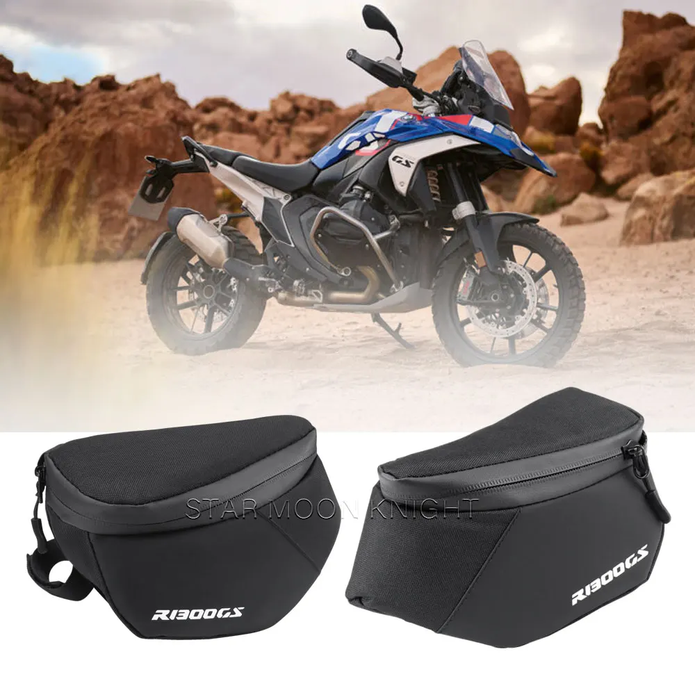 Wind Deflector Bag Set For BMW R 1300GS Front Tool Bag Waterproof Vario Bag R1300 GS Side Windshield Bag