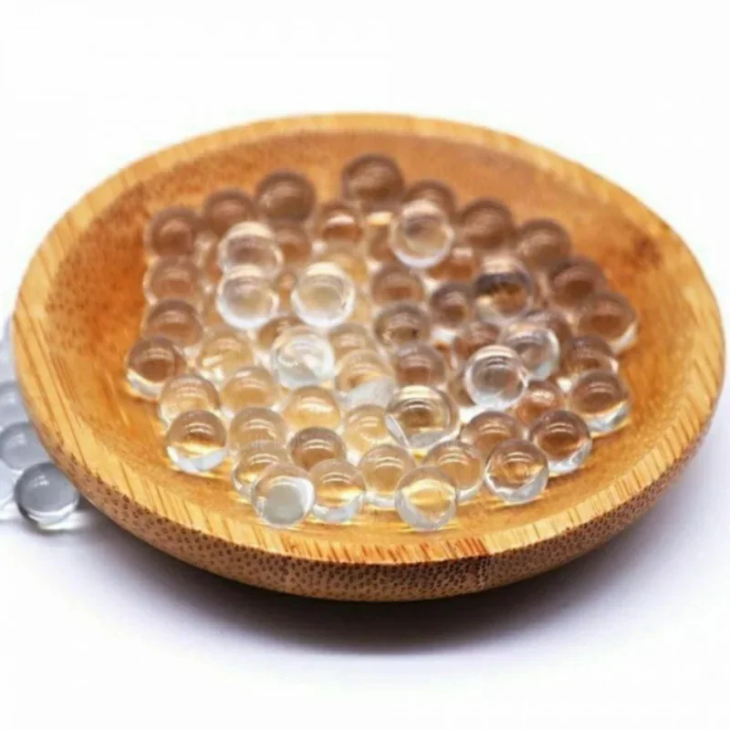 Boule de verre solide transparente pour la chasse en plein air, balle de fronde, utilisation injuste pour le tir, accessoires de catapulte, 200