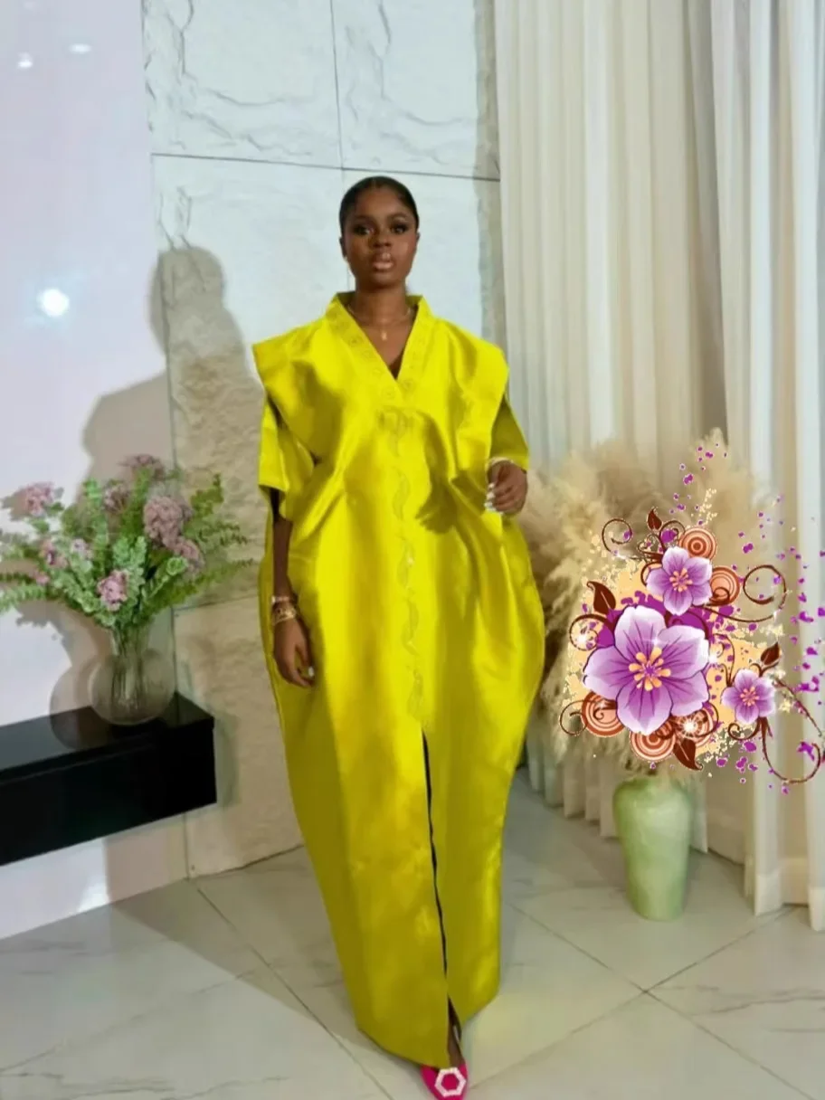 

African Dresses for Women Traditional Africa Clothing Dashiki Ankara Outfits Gown Abayas Robe Muslim Kaftan Maxi Long Dress