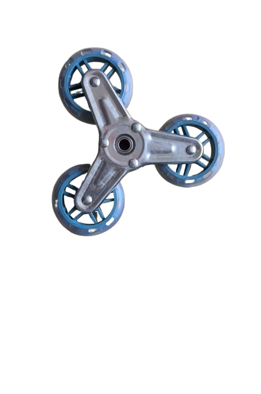 Stair Climbing Wheels Wear-resistant and Silent Rubber