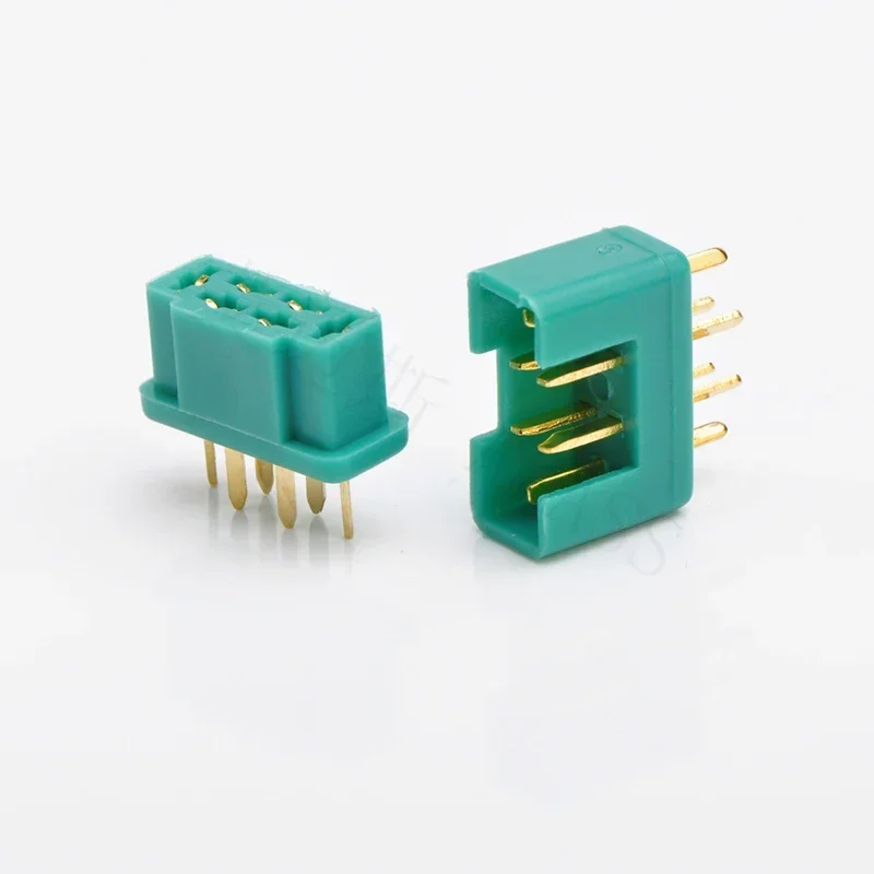 Amass MPX 6 Pin Male Female Plug Connector 24K Gold Plating 30A Plug For RC Glider Plane Drone Toys DIY Tool Parts