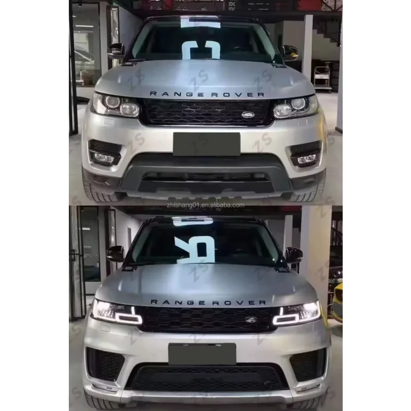 ZS Für Land Rover Range Rover Sport L494 2014-2017 Wechsel Zu 2020 Style Body Kit Mit Scheinwerfer.