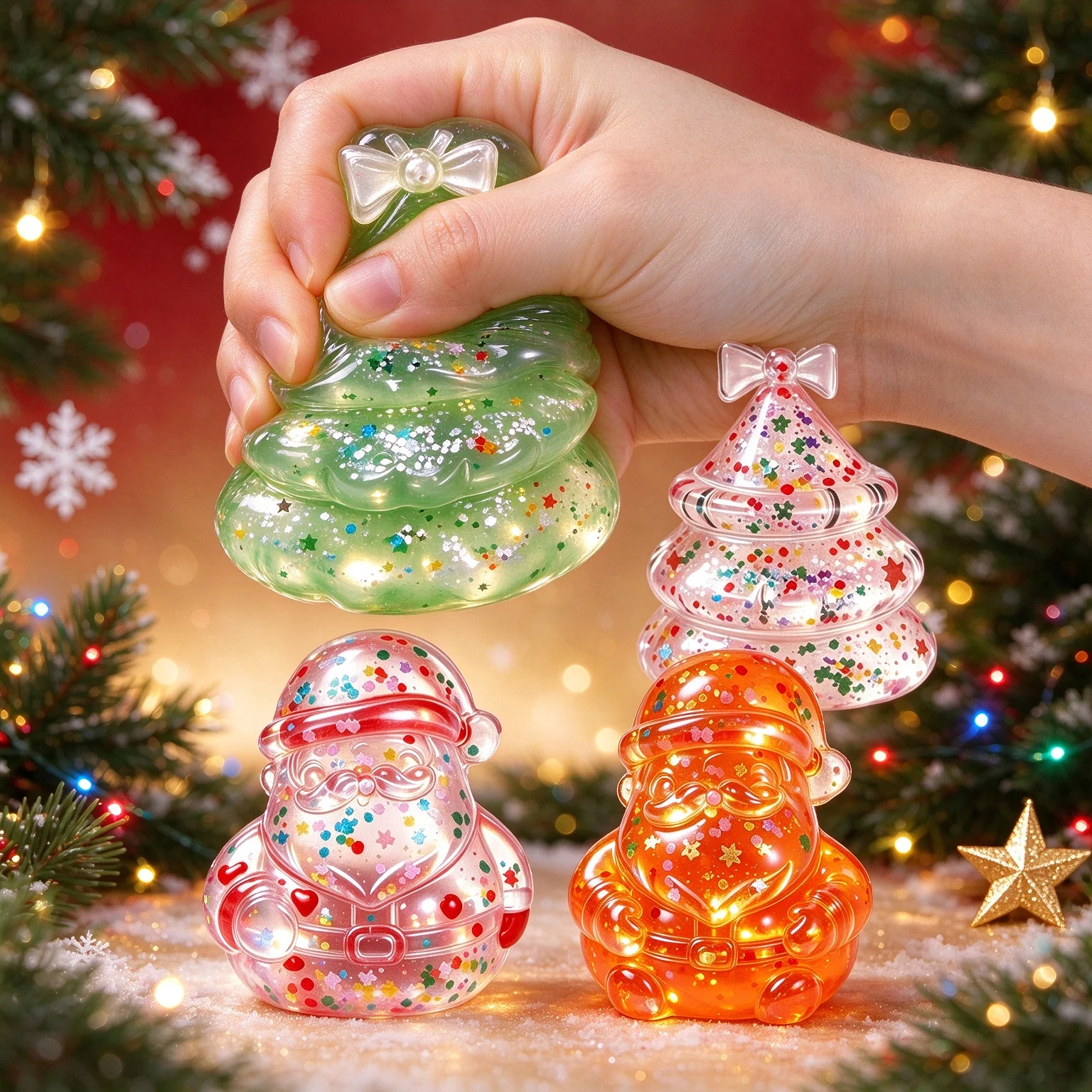 Christmas Tree Projection Light USB LED Projector Night Lamp for Wall Ceiling Bedroom Living Room Holiday Party Decor