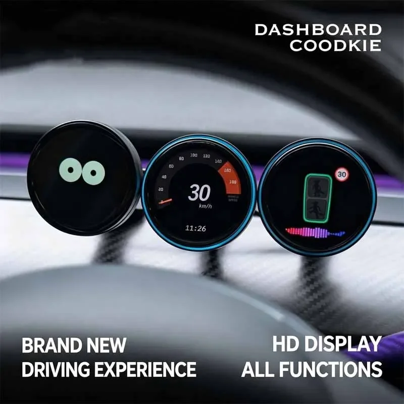 Dashboard HUD Dashboard Model Y 3 Performance Wireless Cluster Speedometer, Tesla Modified Car Accessories, Easy Installation