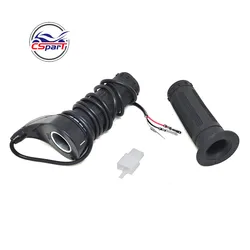 1 Pair Throttle 24V 36V 48V 60V 72V 84V 96V Accelerator Twist Gas Handle for Electric Bicycle/e-bike/Scooter/BL DC Controller