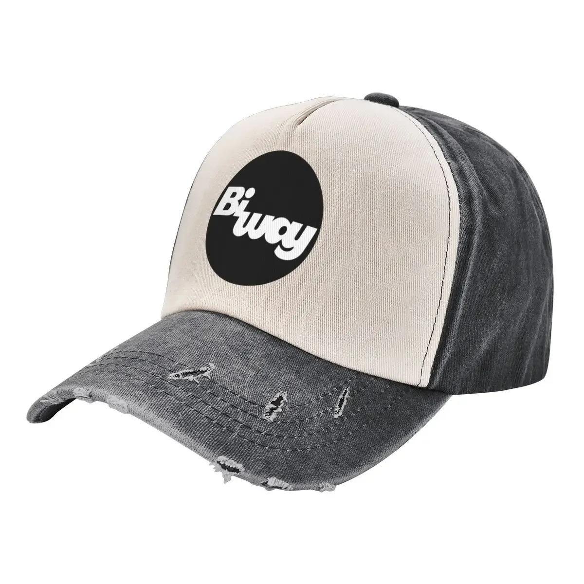 

Бейсбольная кепка BiWay (круглый логотип), модная детская шапка с капюшоном Rave, женская пляжная аутлет, 2025 г., мужская