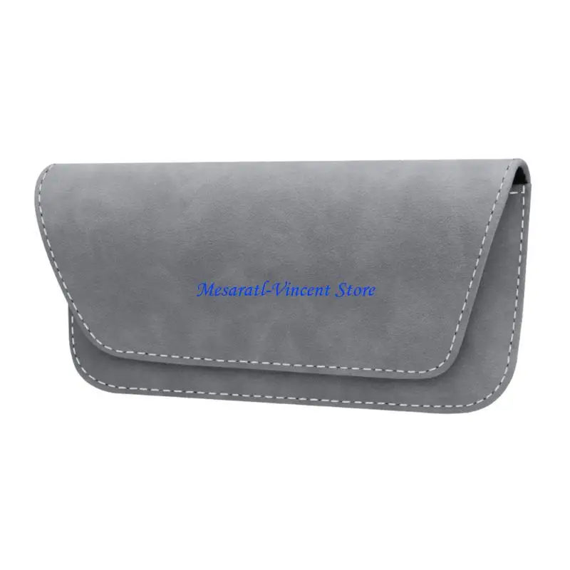 

A70F Car Glasses Case Non-destructive Mounting Car Sun Visor Storage Box