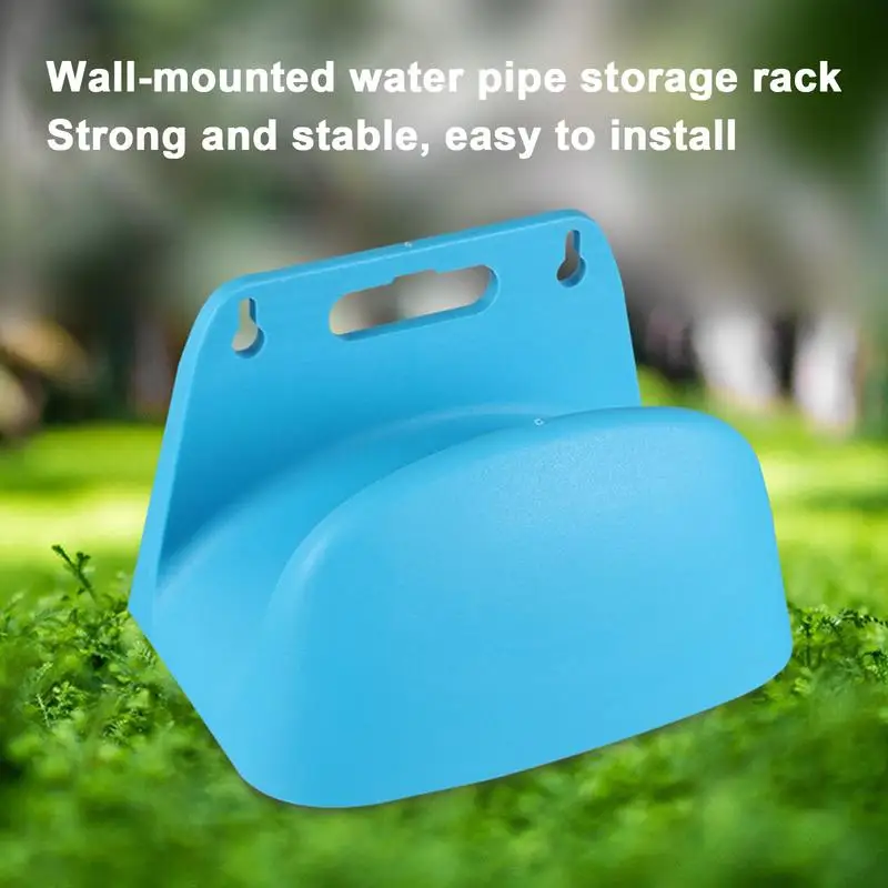 Garden Hose Holder Wall Mounted Garden Hose Support Bracket Storage Outdoor Organization Hose Hanger For Garden Backyard