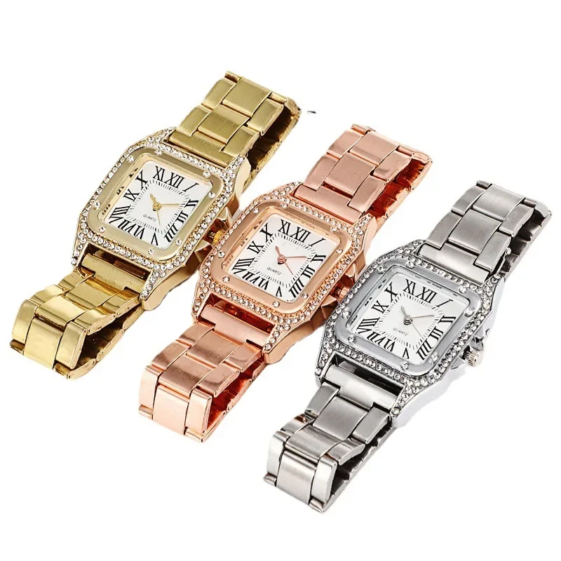 Square Women\'s Watches Business Quartz Wristwatches Reloj Para Mujer Ladies Casual Watches Student Ladies Clock Relógio Feminino