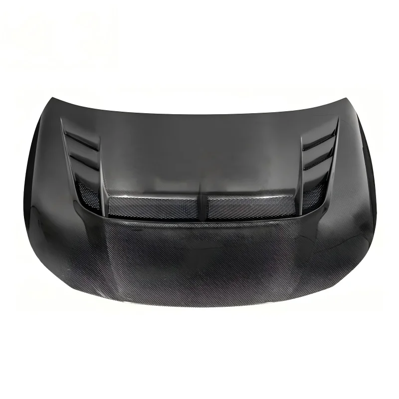 New Carbon Fiber Hood Bonnet for for GR 2020-2023 Vented Screw-On High Quality Perfect Fit Black with Screws
