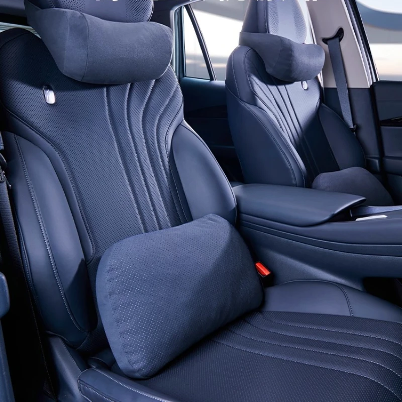 For Geely Galaxy EX5 Waist Rest Neck Pillow, Plush Seat Memory Cotton, Headrest Waist Pillow, Car Interior Products