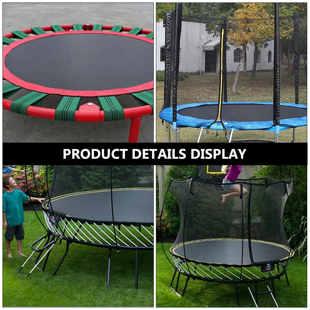 

1pc Trampoline Replacement Mat 36 Inch 0 70m 30 Hooks Woven Strap Durable Reusable Breathable Kids Trampoline