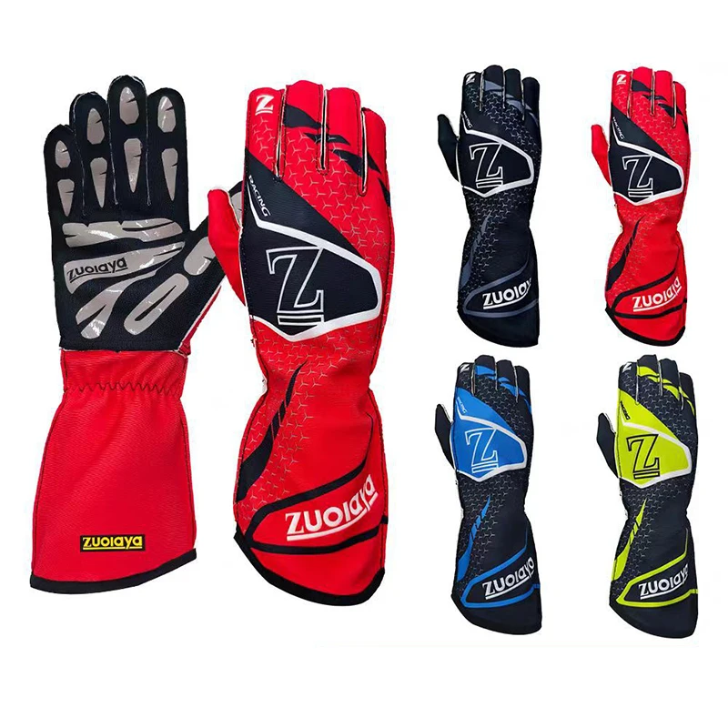 

Гоночные перчатки для картинга по бездорожью с нескользящим внешним швом, легкие, тонкие, с силиконовым покрытием на всю ладонь, износостойкие