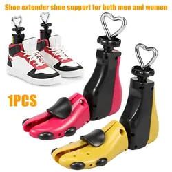 1/2Pcs Universal Shoe Stretcher Adjustable Boot Stretcher PC Sneaker Shoe Widener with Steel Shaft for Left&Right Shoe Expander