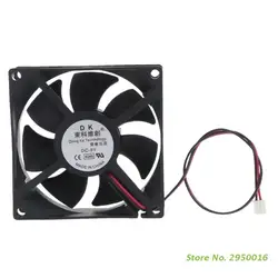 80x80x25mm Fan 8025 5V 12V 24V DC Brushless Computer Cooling Fan 3300RPM USB 2Pin Sleeve Bearing PC Computer Case Cooler