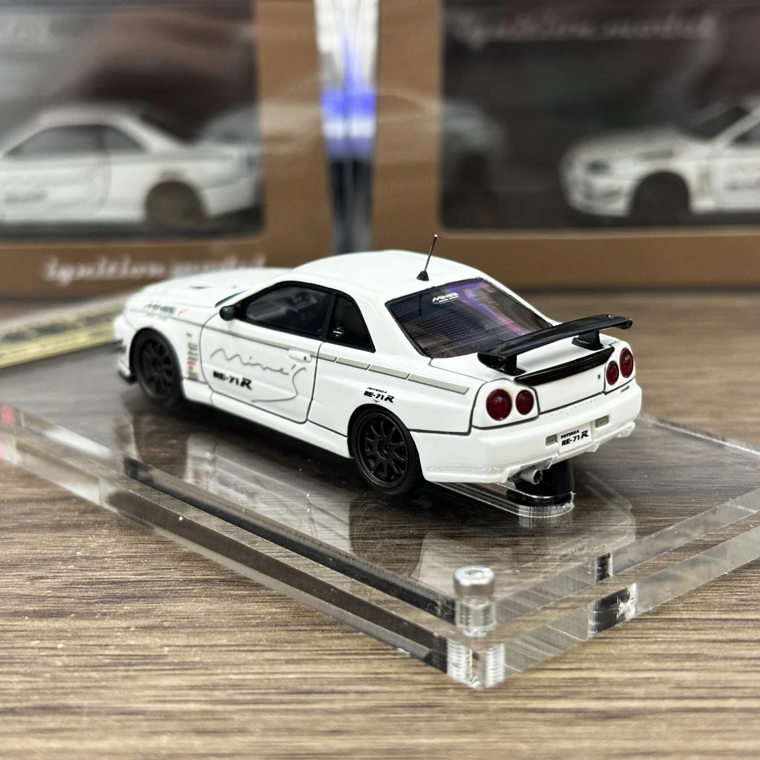 Ignition Model 1:64 BNR34 Mine's Motor Sports Resin Model Car