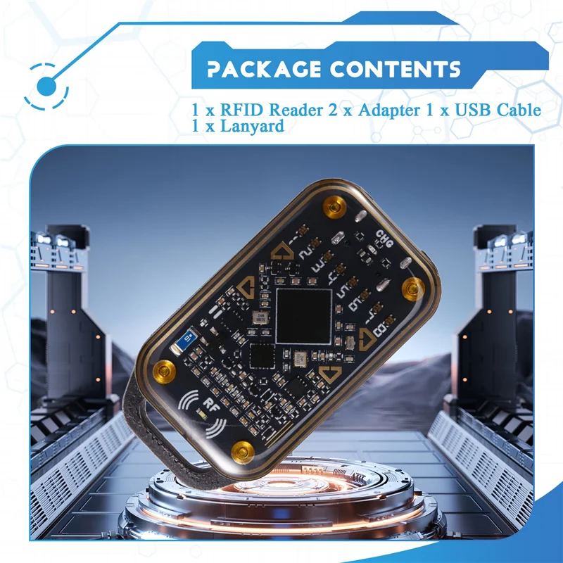 ABZW Chameleon Ultra RFID Smart Chip Reader Smart Card Emulator 125 Khz 13,56 Mhz ID IC Karte Dekodieren NFC Duplikator