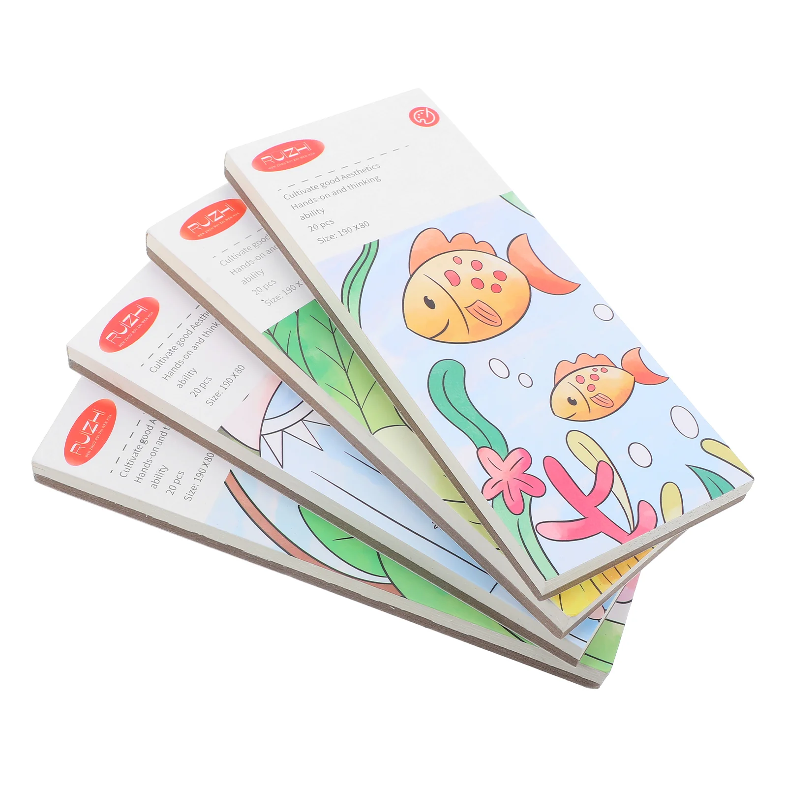 Water Color Paper Watercolor Notes Coloring Book Kids Sketch Pocket