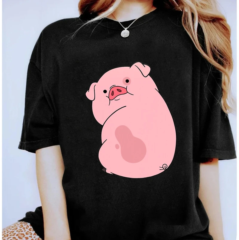 Gravity Falls Waddles The Pig T-Shirt, Disneyland Family Matching Shirt, Magic Kingdom, WDW Epcot Theme Park