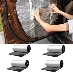 50x200cm 5mm 10mm Car Acoustic Thermal Sound Deadener Mat Noise Soundproofing Bonnet Insulation Deadening for Car Hood Home Wall